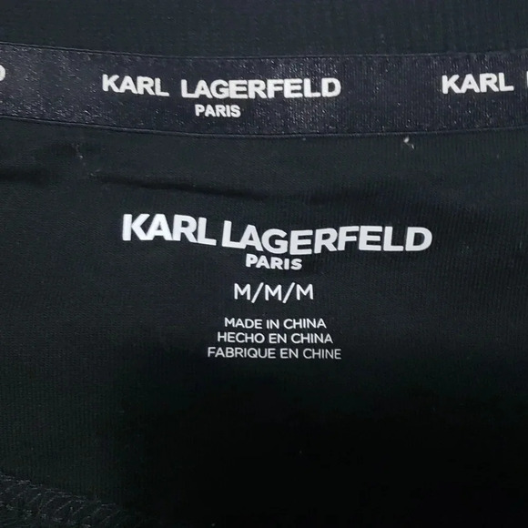 Karl Lagerfeld Paris long sleeve shirt size M - Picture 4 of 4